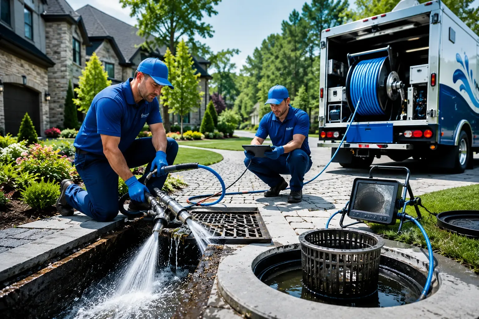 Local outdoor drain cleaning professionals in Alverton, PA